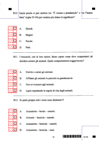 Lettura ottica moduli schede valutazione didattica -  OCR, ICR, OMR, BCR